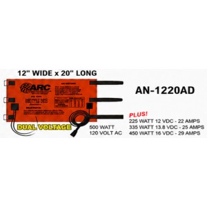 AN-1220AD Dual Voltage Nitrous Bottle & Mother Bottle Warmer - AC/DC